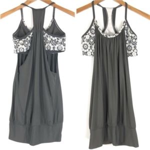 Lululemon No Limits Tank Soot Light Twiggy Printed